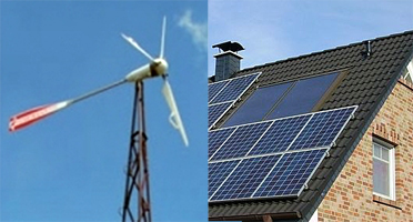  Пример ветро-солнечной гибридной системы автономного электроснабжения  